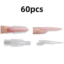 Pontas de Unhas Artificiais DIY Unhas Usáveis Manicure - Multicolorido - Visão 11