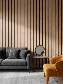 1 Roll Faux Wood Grain Foam Wall Panel, PVC Material, Thickened Waterproof Wear-Resistant, Self-Adhesive Peel And Stick, Easy Installation, 3D Textured Wallpaper, Suitable For Bedroom And Various Wall Surfaces Including Uneven Surfaces - 1 Roll - 40*300CM - View 11