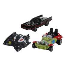 Simba Warner Bros JadaToys Batman Batmobile Mini Vehicle - Dark Knight Die-Cast Alloy Model Car, Collectible Display Piece - Multicolor - View 4