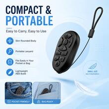 Wireless Camera Remote Control With Zoom For IPhone & Android, Bluetooth Camera Remote Shutter With Front/Rear Camera Switch For Photo & Video, Smartphone Bluetooth Clicker - View 6