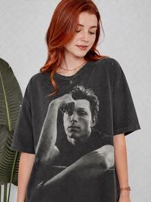 Women T-Shirts - 黑色 - 查看 3