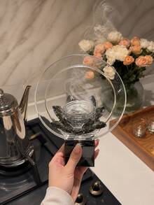 Latest Popular Incense Burner: Elegant Bay Style Design, Suitable For Agarwood And Fragrances, Complements Your Personal Style And Home Decor. Perfect For Daily Use, Weddings Or Gatherings With Friends And Guests, Ideal For Reception Areas And Entertaining Guests. - Black Portable Crystal Incense Burner - View 2