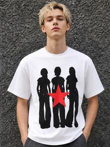 Women T-Shirts - 黑色 - 查看 2