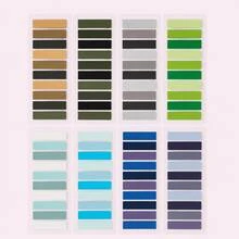 10 Colors PET Sticky Tabs, 200 Writable Transparent Index Tabs, Waterproof Removable Page Markers For Books, Study Notes, Planner & Office,Back To School Season - one-size - View 11