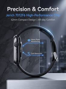 WATCH28 42mm Mini 升級版智慧手錶，智慧通話手錶，整合鋅合金，心率監測、真實血氧監測、睡眠監測、運動、運動計步 - 彩色 - 查看 5