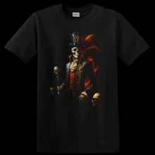 Men T-Shirts - 黑色 - 查看 1