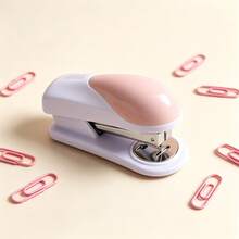 1 buah Stapler Macaron Warna-warni, Stapler Hemat Tenaga untuk Meja Kantor dan Rumah, Mesin Penjilid Dokumen Ujian Siswa, Perlengkapan Kantor Minimalis dengan Pilihan Warna Beragam yang Sangat Menarik - stapler - View 11
