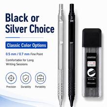 3pcs/Set Mechanical Pencil Set 0.5mm/0.7mm | Professional Drafting Pencil Kit For Writing, Drawing, Sketching | Smooth Writing & Break-Resistant Design,Durable, Office & School Use - Multiple Styles - View 9