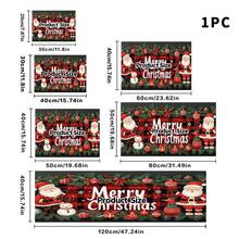 1pc Christmas Santa Style Dish Drying Mat, Coffee Machine Mat, Absorbent Quick-Drying Table Protector, Dining Table Bar Counter Holiday Decor Mat, Practical Christmas Kitchen Supplies, Home Gift, Desktop Decoration - XYLSD-913 - View 16