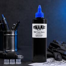 DYNAMIC COLOR CO Dynamic Triple Black Professional Tattoo Ink 8oz - Black - View 3
