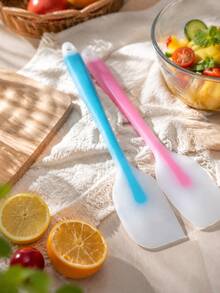 5pcs/3pcs/2pcs Random Assortment Premium Silicone Spatulas, Non-Stick Heat-Resistant Kitchen Utensils, Suitable For Cooking, Baking And Flipping, Dishwasher , Kitchen Tools - View 13