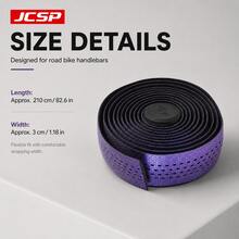 JCSP Purple Mummy Bicycle Handlebar Tape, Unique Highly Attractive Design, Shock-Absorbing Protection, Soft Grip, Road Bike Handlebar Tape, Compatible With Various Road Bikes - Multicolor - View 4