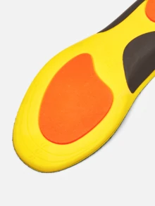 Balabala Kids Antibacterial Latex Insoles - Trimmable Soft Breathable Shoe Inserts For Toddlers - Orange - View 7