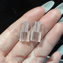 1組TPU保護套，極簡風格保護套，耐用ABS材質製成－相容Apple 18W/20W，防斷裂Type-C保護套，保護充電手機線材免受損壞 - 無色 - 查看 4