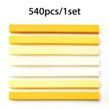 540pcs Assorted Shades Lucky Star Folding Paper Strips, Smooth Origami Craft Paper Ribbons, Multipurpose DIY Hand‑Craft Supplies, Suitable For Hand‑Folded Star Ornaments, Room Decoration, Art Class Handwork And Casual Gift Making - Multicolor - View 13