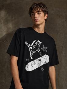 Women T-Shirts - 黑色 - 查看 2