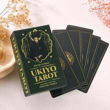 Japanese Style Ukiyo-E Themed Tarot Cards, Ukiyo-E Character Art Style, Home Leisure Gathering Interactive Tabletop Game Cards, Niche Collectible Gift - View 5