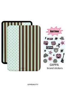 UMBAUTY Striped & Polka Dot Pattern Protective Case For 7/6.8/6 Inch Kindle Paperwhite (12th/11th/10th/7th/6th/5th Gen - 2024) | Kindle Colorsoft Signature Edition E-Reader Accessory, Cute Minimalist Protective Case With Hand Strap, Suitable As A Gift For Colleagues And Friends - Multicolor - View 22