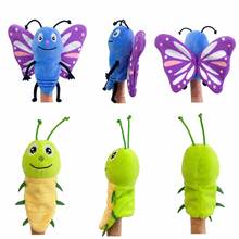 1pc Insect Series Finger Puppet Plush Doll, Cute Dragonfly, Butterfly, Ant, Bee Finger Puppets, Parent-Child Interactive Educational Doll - Multicolor - View 5