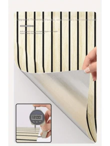 1 Roll Faux Wood Grain Foam Wall Panel, PVC Material, Thickened Waterproof Wear-Resistant, Self-Adhesive Peel And Stick, Easy Installation, 3D Textured Wallpaper, Suitable For Bedroom And Various Wall Surfaces Including Uneven Surfaces - 1 Roll - 40*300CM - View 4