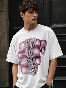 Women T-Shirts - 白色 - 查看 3