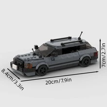 White/Red/Black MOC Supercar Racing Classic Building Block Car Model Toy Set, Educational Creative Toy For Children, DIY Car Model Kit For Adults, City Tech Champion Cup Series, Suitable As Birthday, Halloween, Christmas Gift For Boyfriend, Husband, Children, And For Collection And Home Decoration - Model - View 14