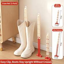 Adjustable Boot Support For Ankle Boots And Tall Boots, With Detachable Scented Bead Base, Long-Lasting Fragrance For 40 Days, Breathable Boot Rack, Anti-Wrinkle And Anti-Deformation Boot Support Stand, Suitable For Shoe Storage - View 7