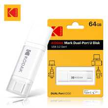 Kodak 2-In-1 Type-C USB3.2 OTG 64GB/128GB/256GB Dual Interface Metal USB Flash Drive, Compatible With IPhone 15/16/17, IPad Mini 6 2021, MacBook, Android Smartphones (With USB-C OTG Function) - View 21