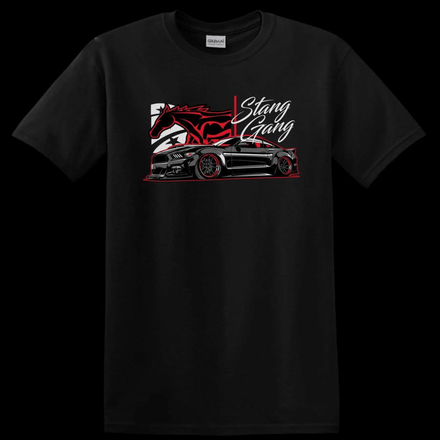 Men T-Shirts - 黑色 - 查看 1