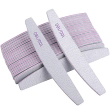 Nail File Double-Sided Professional Reusable Sandpaper Board Suitable For Acrylic Nail Tools - Multicolor - View 6