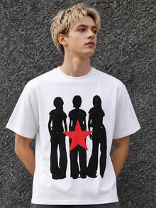 Women T-Shirts - 黑色 - 查看 4