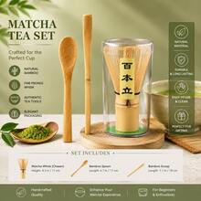 3pcs/Set Bamboo Whisk Tea Spoon Matcha Whisk Tea Spoon And Scoop Tea-Making Tools Back To School Halloween Decor Wall Decor, Bedroom Curtains Living Room Decor Fall Decor,Christmas Decorations - 3-piece Set - View 7