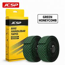 JCSP Road Bike Honeycomb Bar Tape, Honeycomb Anti-Slip Texture, Anti-Slip Shock Absorption, Suitable For Various Road Bike Handlebars, Bicycle Handlebar Tape - Multicolor - View 10