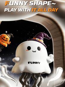 Magic Dancing Ghost Wind-Up Twist Toy, Stress Relief Educational Funny Sliding Toy, Interest Cultivation Prank Fun Parent-Child Interactive Game, Suitable For Boys And Girls 3 Years Old And Above, Halloween Birthday Holiday Gift - Multicolor - View 7