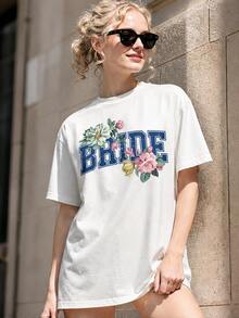Women T-Shirts - 白色 - 查看 1