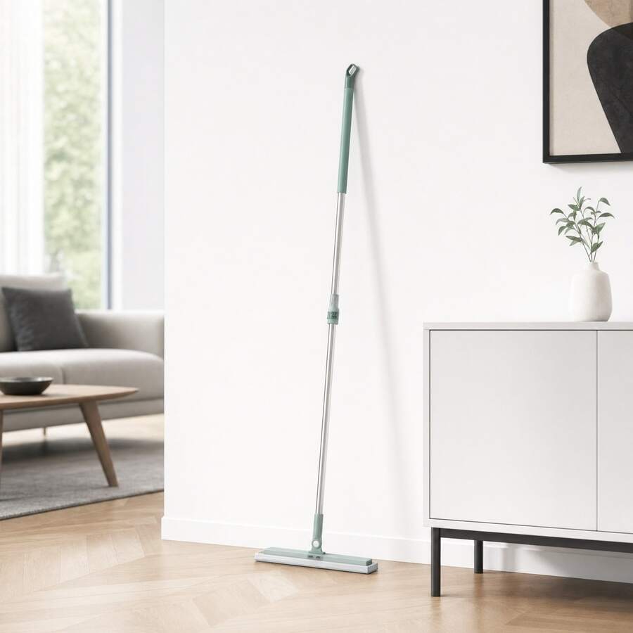 Rodo de Silicone Para Limpeza de Piso e Vidro 2 em 1 Vassoura Mágica para Uso Duplo Seco e Molhado - 1 Unidade - Visão 1