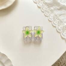 2pcs Gradient Plumeria Data Cable Protector, Anti-Breakage And Durable, Suitable For Daily Commute And Home Use, Gradient Ins Style Flower Data Cable Anti-Breakage Protector, Compatible With Apple 18W/20W PD Fast Charging, Holiday Small Gift, Cute Small Gift For Best Friends - 2pcs Plumeria - View 8
