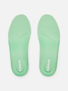 Balabala Kids Antibacterial Latex Insoles - Trimmable Soft Breathable Shoe Inserts For Toddlers - Blue Tint - View 1