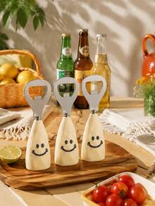 2pcs Smiling Face Bottle Openers, Beer Bottle Openers, Bottle Openers, Bar KTV Bottle Openers - View 15