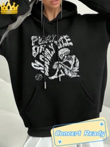 Women Sports Sweatshirts - Black - View 1
