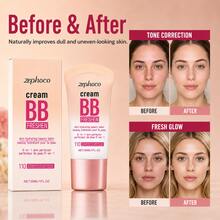 zephoco Skin Nourishing BB Cream, Light Breathable Coverage, Smooth Pores & Uneven Skin Tone, Replenish Skin Moisture While Makeup, Natural Translucent Nude, Relieve Tight Dull Complexion, Sensitive Skin Friendly - Pink Skin - View 4