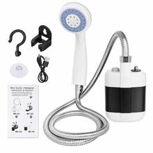 Adjustable USB Rechargeable Portable Shower For Camping And Pets - White - View 10