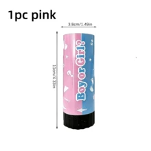 1/5 Pack Colorful Confetti Cannon Device, Built-In Pressure Spring, Can Spray Pink And Blue Confetti. Perfect For Creating Various Holiday Atmospheres, Such As Weddings, Christmas, Halloween Parties, Back To School, Graduation Season, Etc. Belongs To Decorative Items/Props For Creating Atmosphere. - Multiple Styles - View 9