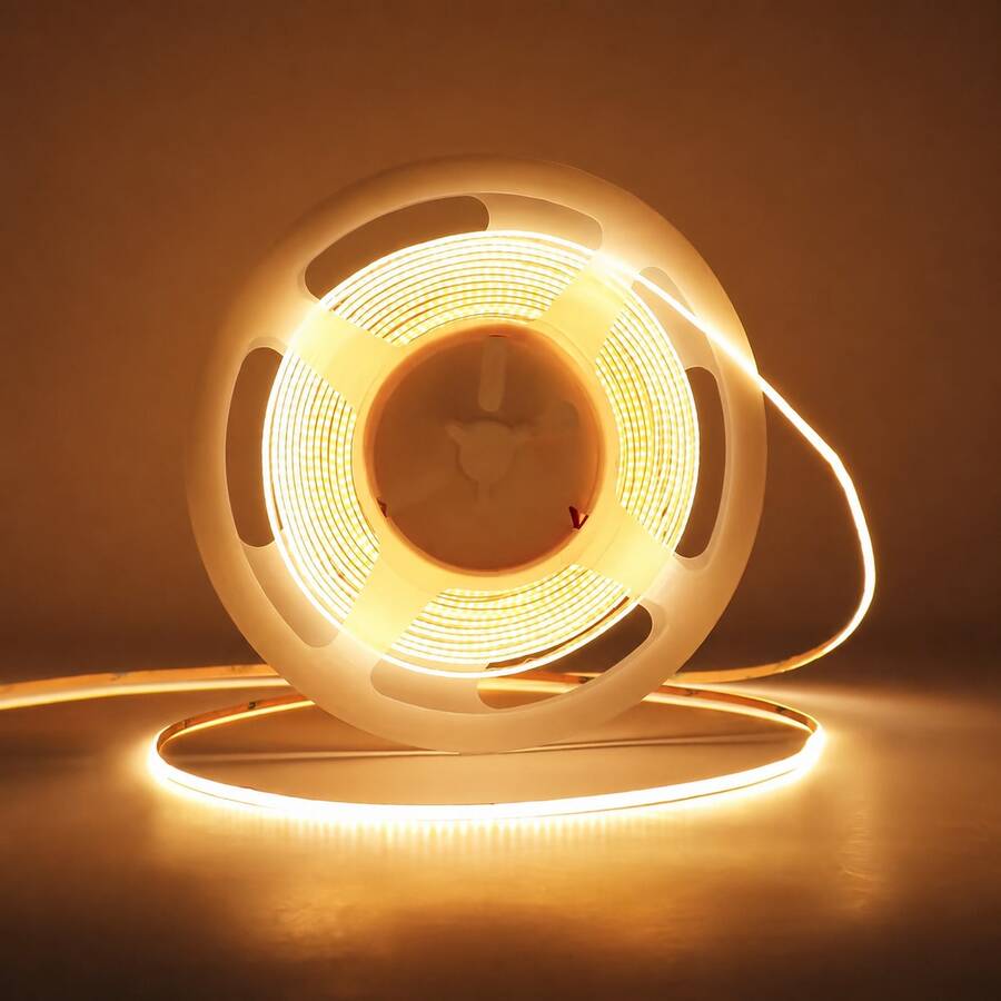 USB Touch Control Dimmable LED COB Light Strip, 3 Color Lights, Flexible For Kitchen, TV Wall Home DIY Lighting, Adjustable LED Light Bar