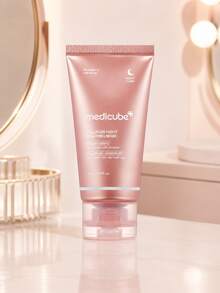 Medicube Collagen Wrapping Mask, Overnight Peel‑Off Facial Mask, Hydrating & Elasticity Boost, Hydrolyzed Collagen For Glowing Skin, Korean Skincare 2.53 Fl.Oz - Collagen Overnight Sleeping Mask - View 4