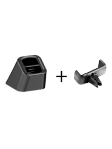 Car Phone Holder Base - Universal Holder Base Air Vent Clip Style Universal Phone Navigation Holder Base Adjustable Dashboard And Air Vent Clip Installation, L-Shaped Design, Suitable For Most Phone Holders, With Adhesive Dashboard Phone Holder Base Easy Installation Strong Stability This Base Can More Effectively Protect The Air Vent Area In The Car Essential Car Accessory For Drivers - AA - View 11
