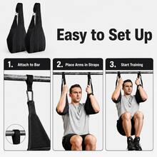 Tali Penyangga Lengan Pull-Up Gantung, Alat Bantu Latihan Inti di Rumah, Tali Lengan Suspensi Pull-Up, Pelatih Angkat Kaki dan Otot Perut, Pelindung Lengan Empuk Tebal, Anyaman Nilon Kekuatan Tinggi, Gesper Logam Aman dan Tahan Lama, Cocok untuk Latihan Kekuatan Palang Horizontal Tunggal, Latihan Tekan Kaki untuk Pembentukan Perut, Aksesori Kebugaran Multifungsi, Peredam Tekanan yang Nyaman, Pemasangan Mudah, Penggunaan di Rumah dan Komersial - MultiWarna - View 5