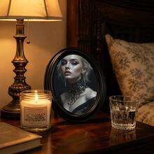 Light Luxury Dark Gold Hair Woman Art ABS Resin Photo Frame, Modern Minimalist Decorative Painting For Entryway, Bedroom, Living Room - Resin Photo Frame Painting - View 7