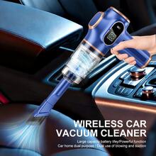 SOKANY Portable Car Vacuum Cleaner, 2-In-1 Blower And Suction, 45,000 Rpm Powerful Suction, Type-C Fast Charging (1500mAh*2), With Multiple Accessories, Suitable For Various Scenarios, Essential Tool For Daily Cleaning - Cordless - View 3