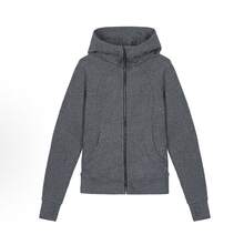 Lululemon Women's Scuba Full-Zip Hoodie Classic Hooded Jacket Fit Track Jacket Full Zip Outerwear Breathable Warm Athletic Sweatshirt With Thumbholes - 芝麻灰 - 查看 1